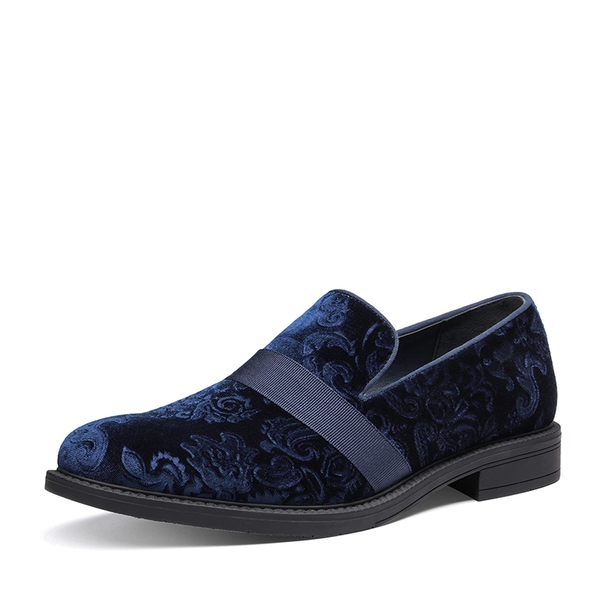 Men s Velvet Tuxedo Dress Shoes Bruno Marc