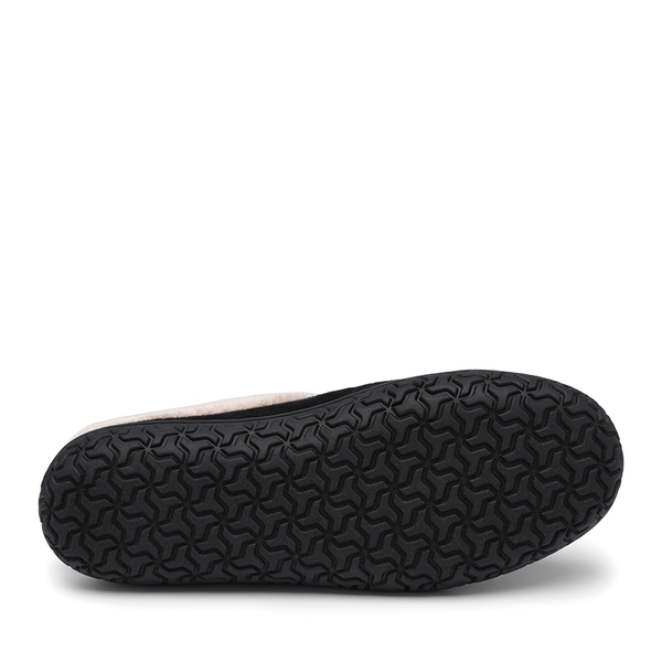 Men's Warm Faux Fur Lined House Slippers - GREY - 4