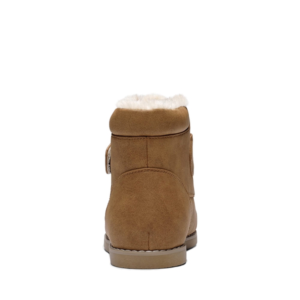 Kid's Insulated Winter Snow Boot  - BROWN - 5