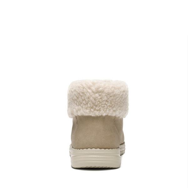 Women s Fur Lined Ankle Boots Warm Loafers Bruno Marc