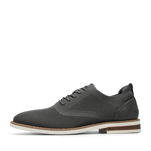 Men's Breathable Mesh Casual Oxford Shoes - GREY - 1