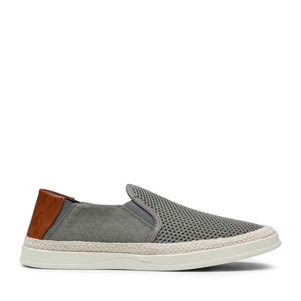 Men's Slip On Casual Loafers With Style - GREY - 1