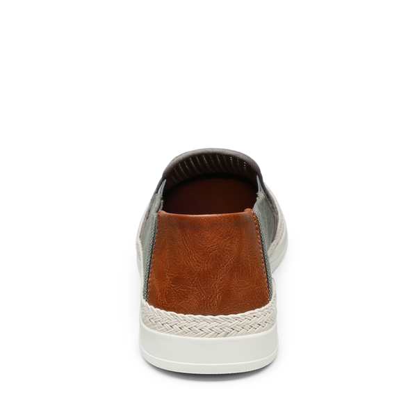 Men's Slip On Casual Loafers With Style - GREY - 4