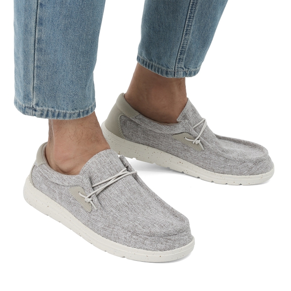 Men's Casual Slip-On Lightweight Loafers - BEIGE - 6