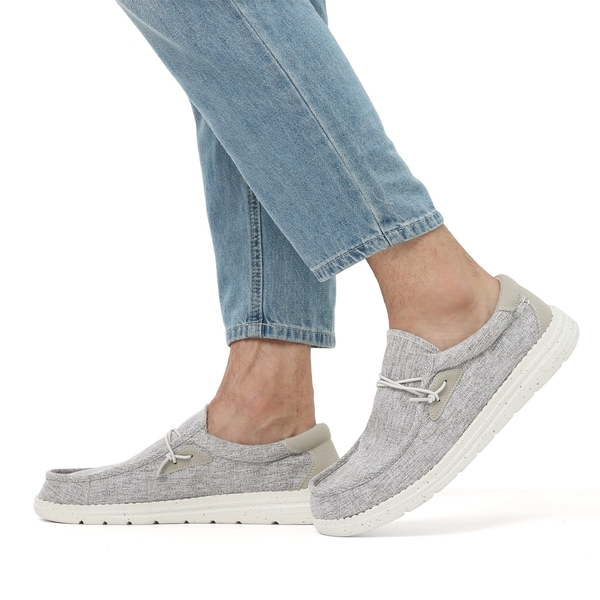 Men's Casual Slip-On Lightweight Loafers - BEIGE - 1