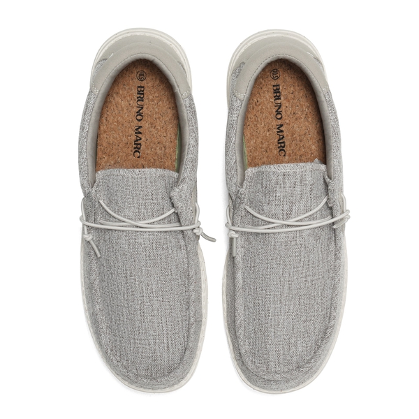 Men's Casual Slip-On Lightweight Loafers - BEIGE - 4