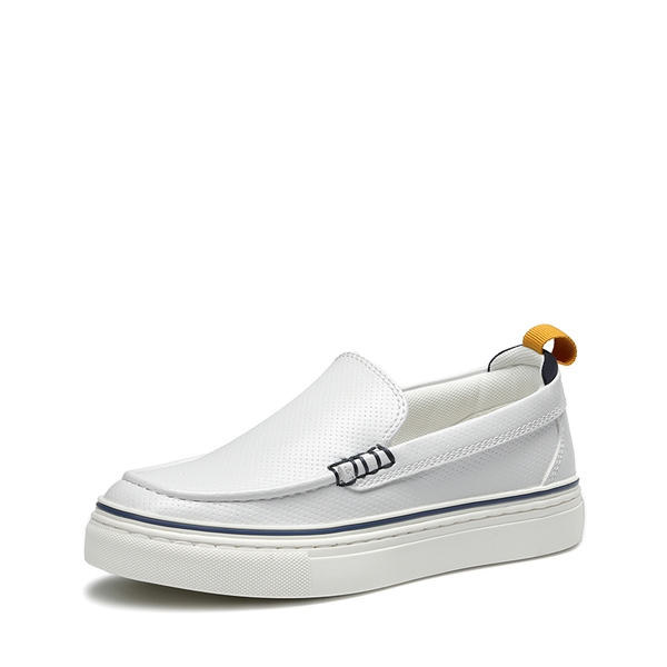 Kids' Slip-On Loafers - WHITE -  0