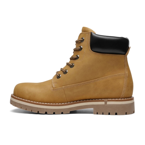 Men's winter boots without laces discount