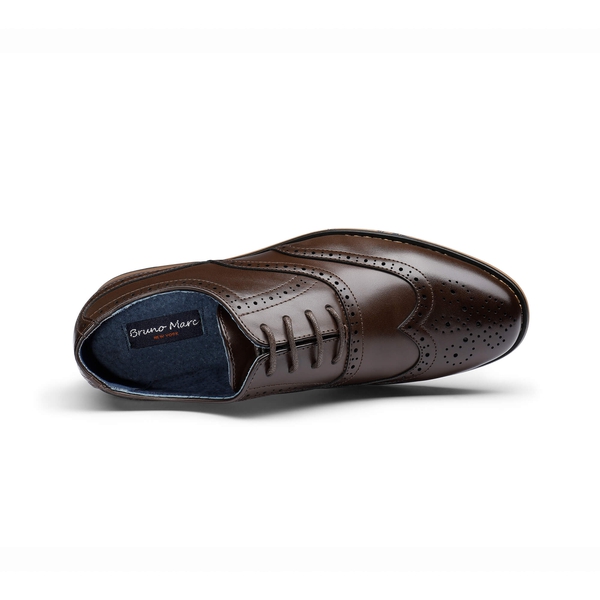 Boys' Breathable Oxford Shoes - DARK BROWN - 2