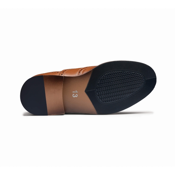 Boys' Breathable Oxford Shoes - BROWN - 4