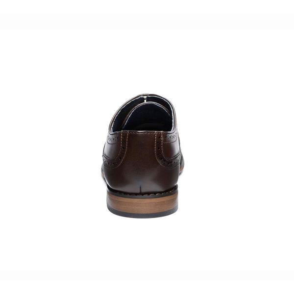 Boys' Breathable Oxford Shoes - DARK BROWN - 3