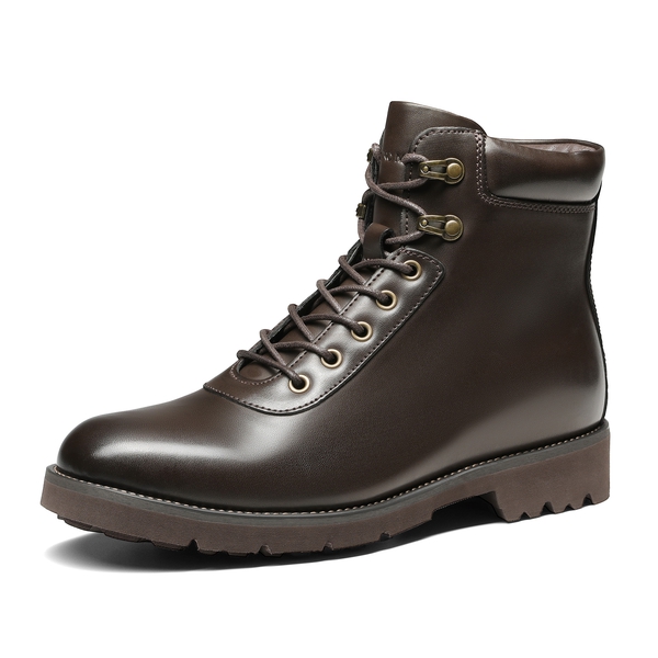 Men s Lace Up Motorcycle Boots Bruno Marc