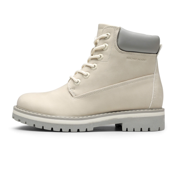 Women's Faux Fur Winter Boots - GREYISH WHITE - 1