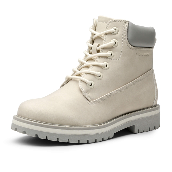 Women's Faux Fur Winter Boots - GREYISH WHITE -  0