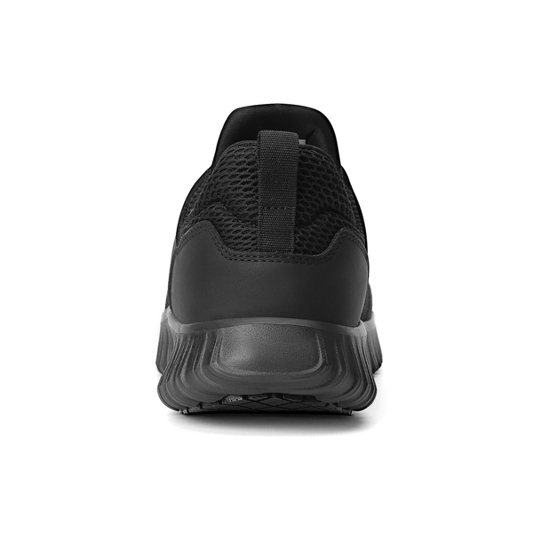 Men's Breathable Casual Sneakers - BLACK - 3