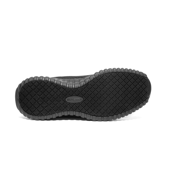 Men's Breathable Casual Sneakers - BLACK - 2