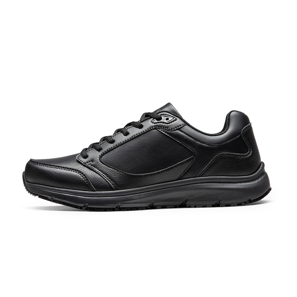 Men's Comfortable Non-Slip Work Sneakers - BLACK - 1