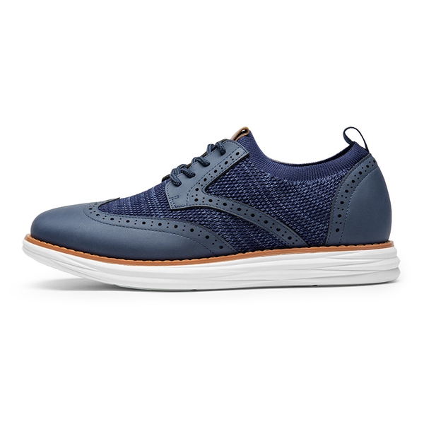Men s Wingtip Mesh Oxford Sneakers Bruno Marc