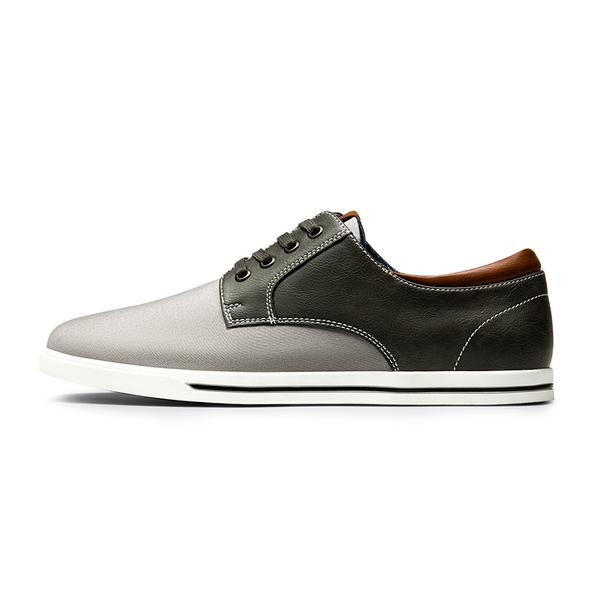 Men's Business Casual Oxford Sneakers - GREY - 1