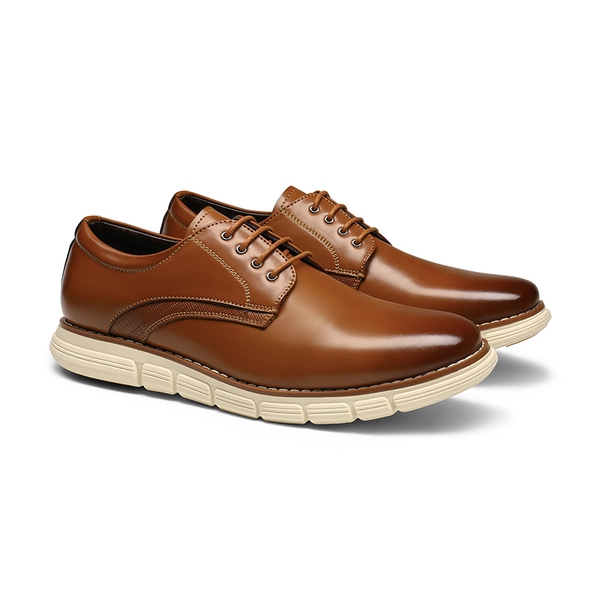 wide mens casual dress shoes Amazon.com | Mens Dress Sneakers Wide Comfortable Casual Dress Shoes Oxford  Lace-up Business Casual Walking Dress Shoes for Men Brown