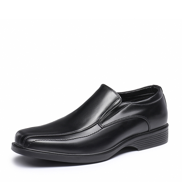 Men's Slip-On Wide Dress Loafers - BLACK -  0