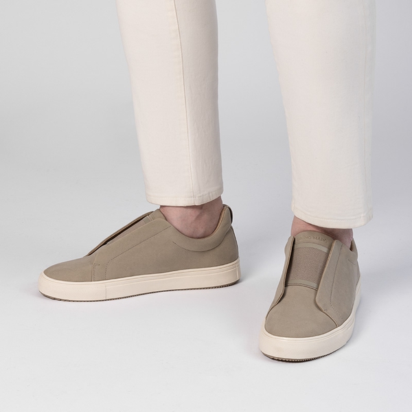 Men's Modern Slip-On Fashion Sneakers - SAND - 5