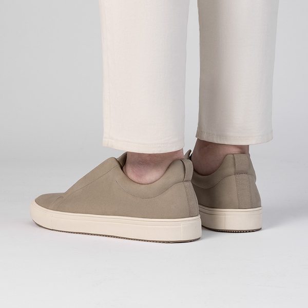 Men's Modern Slip-On Fashion Sneakers - SAND - 6