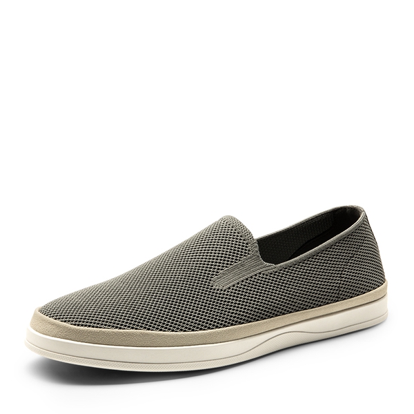 Men's Casual Slip-On Loafers - GREY -  0