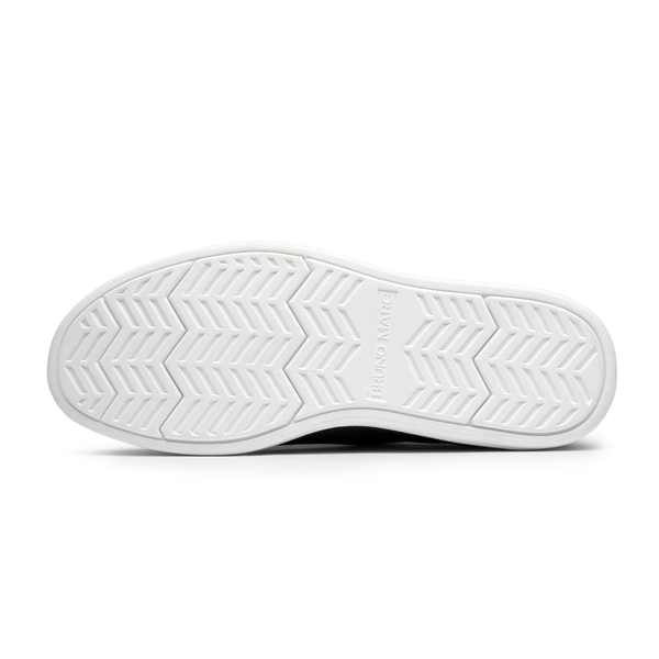 [KnitFlex SmartCraft] Men's Knitted Wingtip Oxford Shoes - NAVY - 4