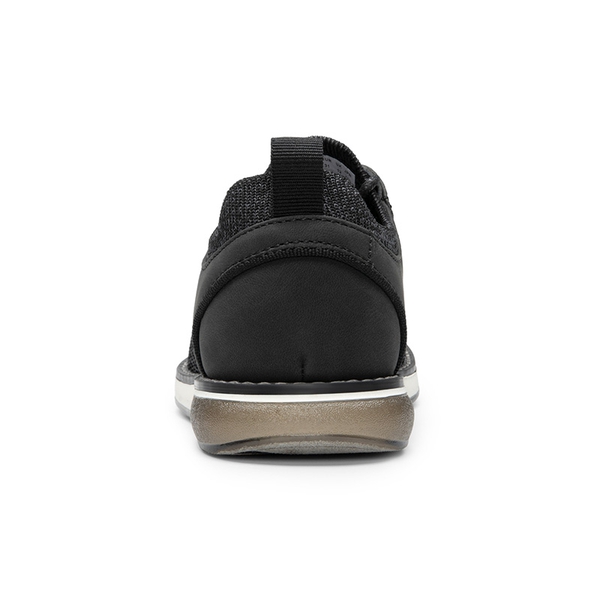 Boys' Knitted Oxford Dress Shoes - BLACK - 5