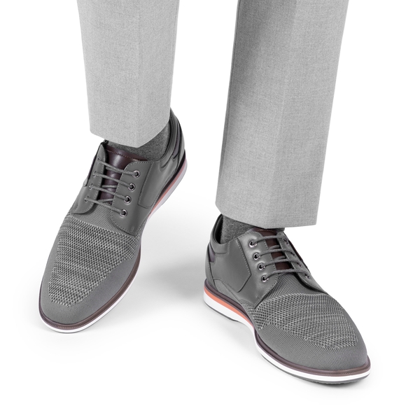 Men's Versatile Oxford Casual Shoes - GREY - 5