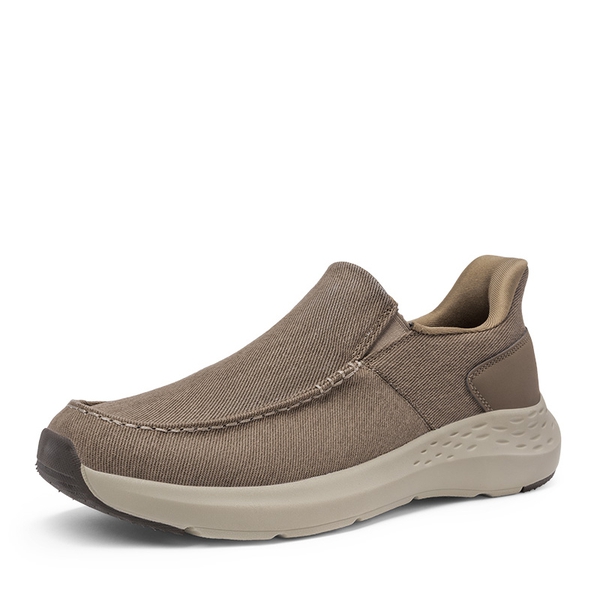 Mens slip on canvas loafers clearance