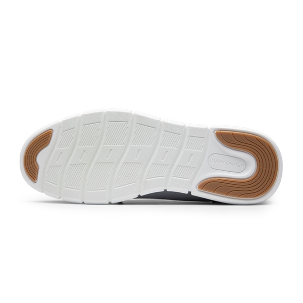 Men's Mesh Casual Penny Loafers - GREY - 3