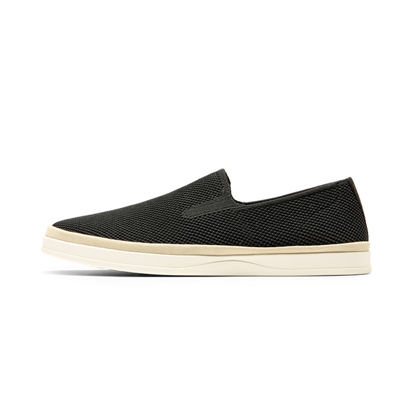 Men's Casual Slip-On Loafers - BLACK - 1