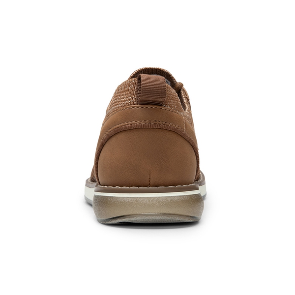 Boys' Knitted Oxford Dress Shoes - BROWN - 5