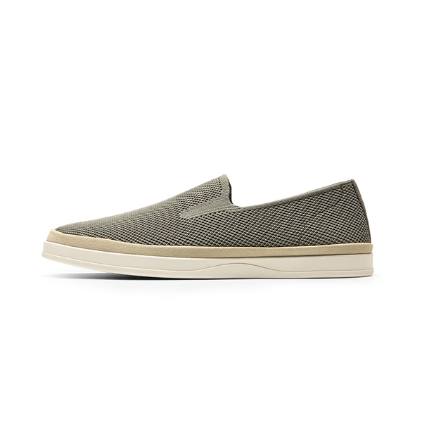 Men's Casual Slip-On Loafers - GREY - 1
