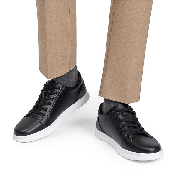 Men's Classic Fashion Sneakers - BLACK - 5