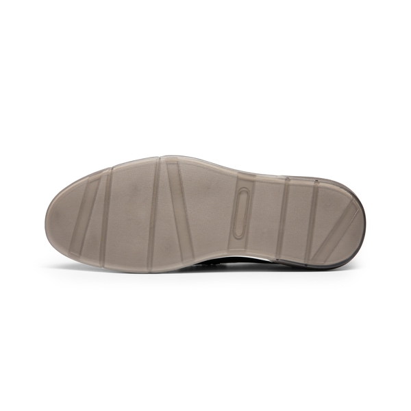 Men's Vegan Leather Slip-On Penny Loafers - BROWN - 3