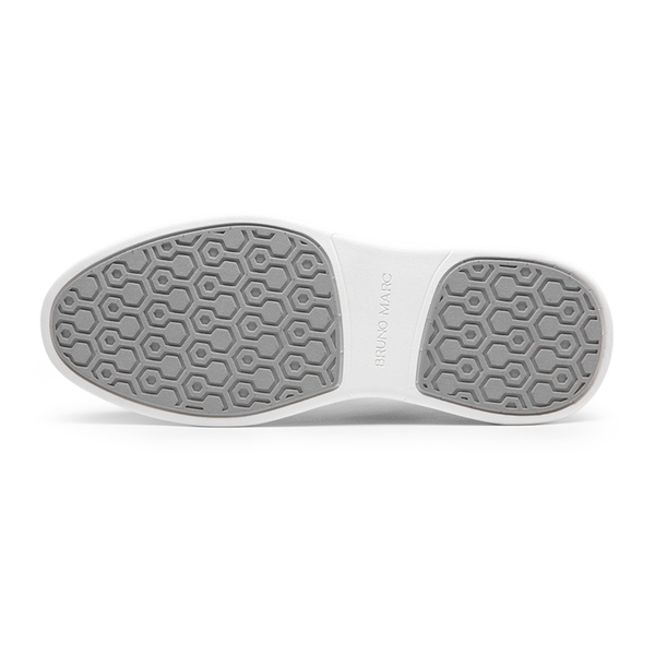 [MaxFlex SuiteCraft+] Men's Smart Casual Knit Oxford Shoes - GREY - 4