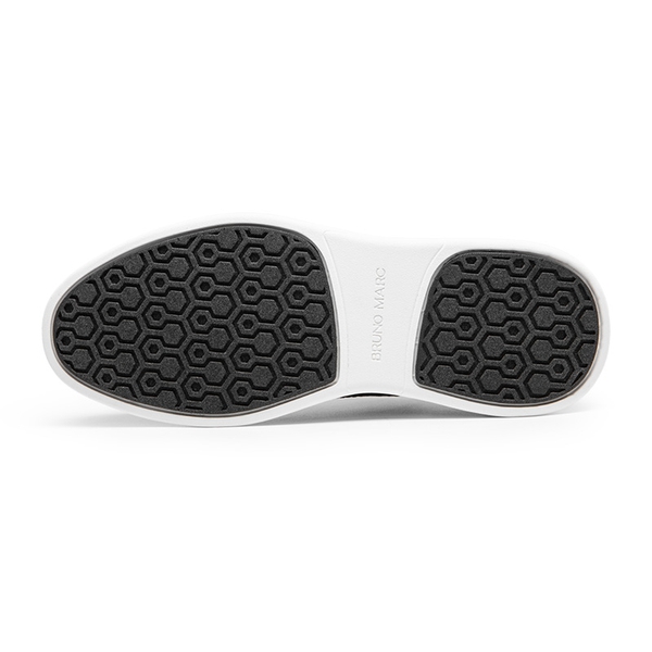 [MaxFlex SuiteCraft+] Men's Smart Casual Knit Oxford Shoes - BLACK - 4