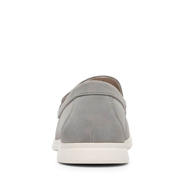 Men's Slip-On Business Penny Loafers - GREY - 4