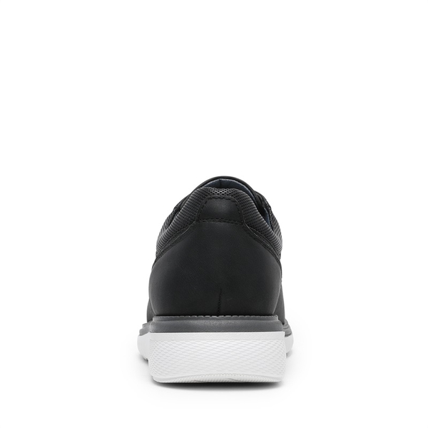 [CrossFlex Lite Matte] Men's Smart Casual Oxford Derby Shoes - BLACK - 4