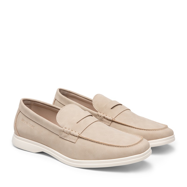 Men's Slip-On Business Penny Loafers - KHAKI - 2
