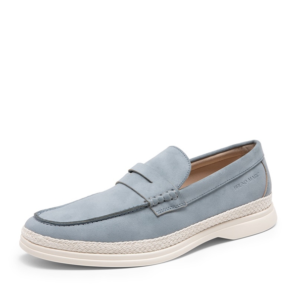 Men's Slip-On Business Penny Loafers - BLUE -  0