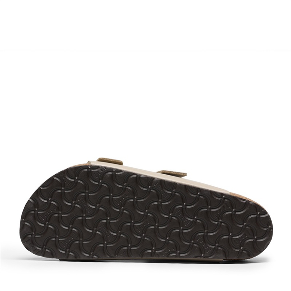 Men's Cork Double Strap Slide Sandals - KHAKI - 3