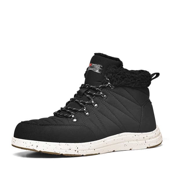 BLACK Men s Lightweight Winter Boots Bruno Marc