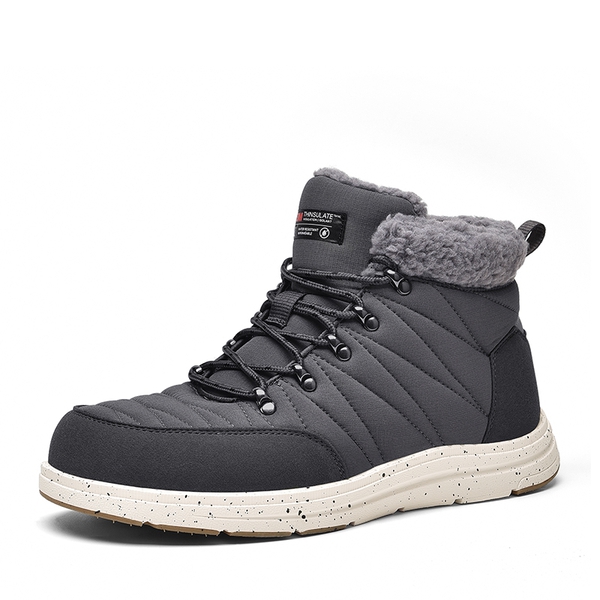 Men's Lightweight Winter Boots - GREY -  0