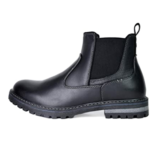 Men's Chelsea Ankle Boots - BLACK - 2