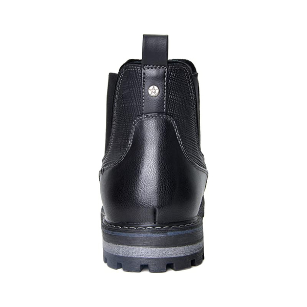 Men's Chelsea Ankle Boots - BLACK - 4