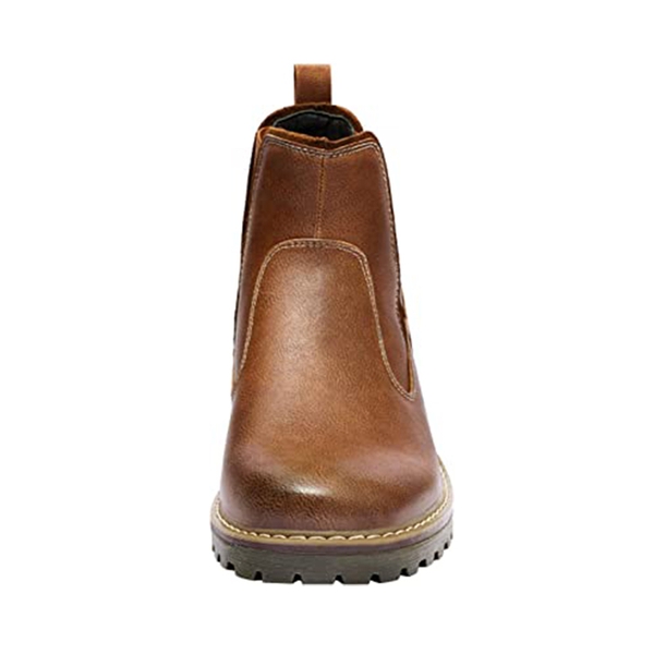 Men's Chelsea Ankle Boots - BROWN - 3